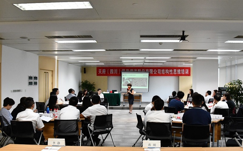 增强思维结构 提升沟通技巧 ——公司对全体员工开展结构性思维专题培训